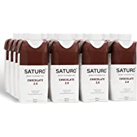 Los mejores  - Saturo Chocolate Bebida Sustituto Alimenticio | Comida Saciante- Sana y Vegana Lista para Tomar- con Proteínas Isolate…